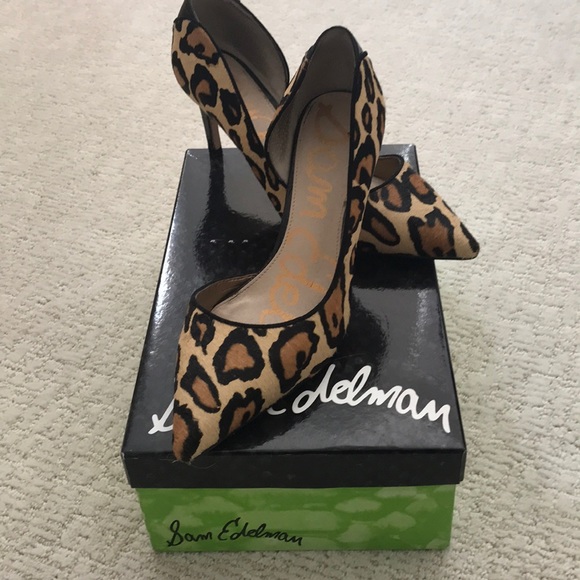 Sam Edelman Cheetah Pumps - Picture 1 of 4